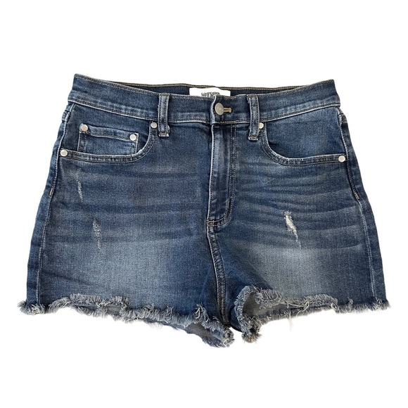 Pink Victoria’s Secret Cut Off Jeans - Picture 1 of 4